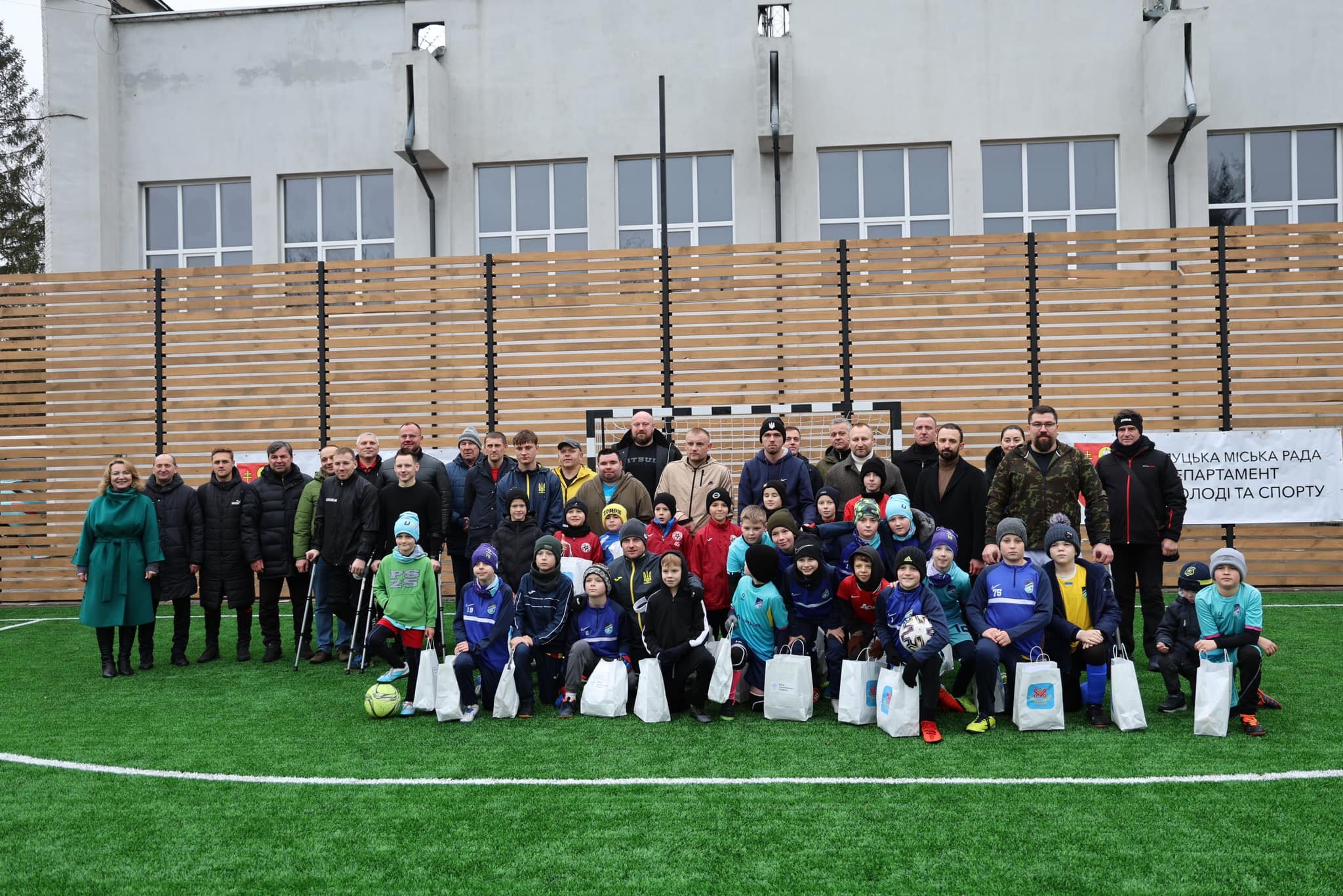 Волинська обласна організація ФСТ “Динамо ” України вперше провела відкрите тренування з Ампфутболу.